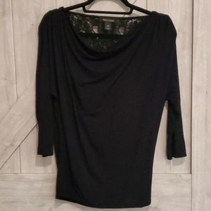 White House Black Market Cowl neck top